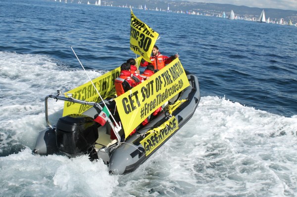 Greenpeace alla Barcolana